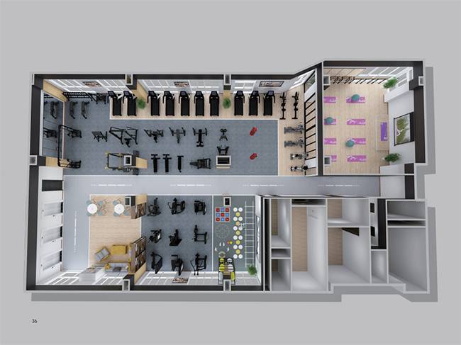 房地产健身器材解决方案-开元健身器材 房地产健身器材解决方案-开元健身器材